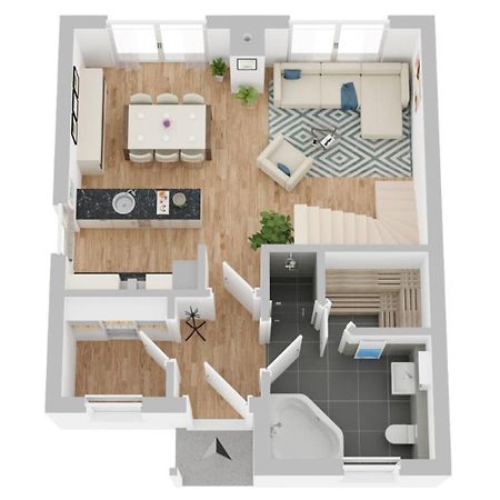Malerisch Am See Mit Kamin, Sauna & Whirlpool Nordhorn Ngoại thất bức ảnh